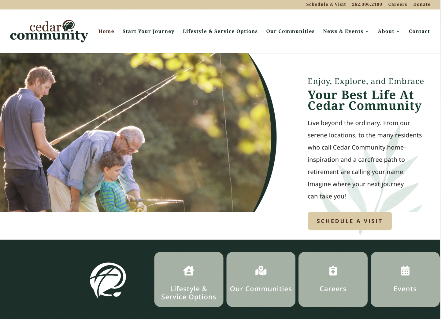 Cedar Community Homepage