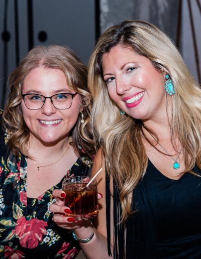 Lindsey and Sarah at Event