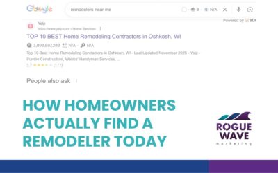 How Homeowners Actually Find a Remodeler Today (And Where Your Website Fits In)