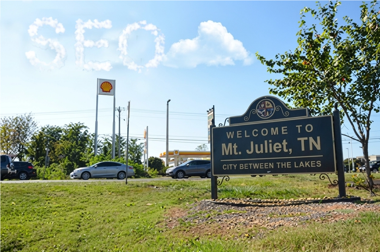 SEO clouds in the sky of Mt Juliet